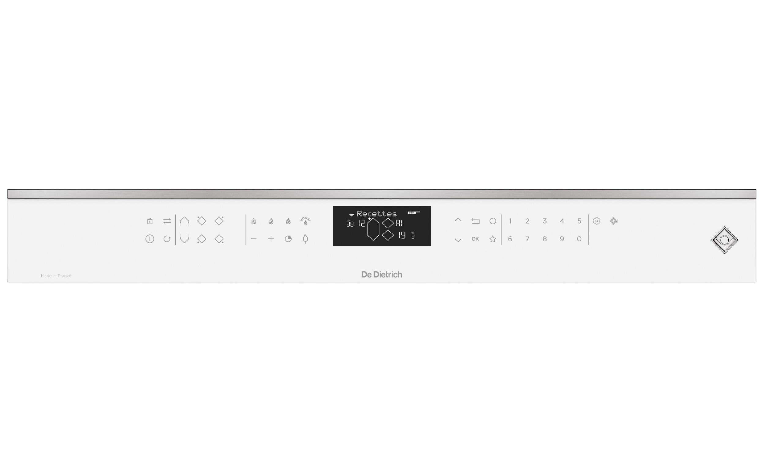 Dotykový ovládací panel varné desky De Dietrich DPI4431W